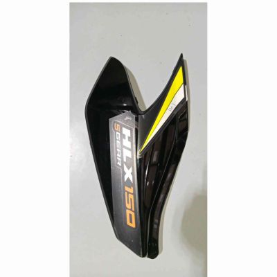 6- HLX150- COVER FRAME L+TAPESET BLACK TVS