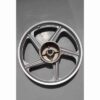 HLX150- ALLOY WHEEL 185 17 5 SPOKE DRUM REAR GREY N5111380 TVS