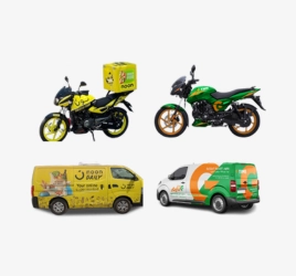 Bike Box Vehicle Branding