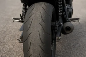 worn motorcycle tires need replacement