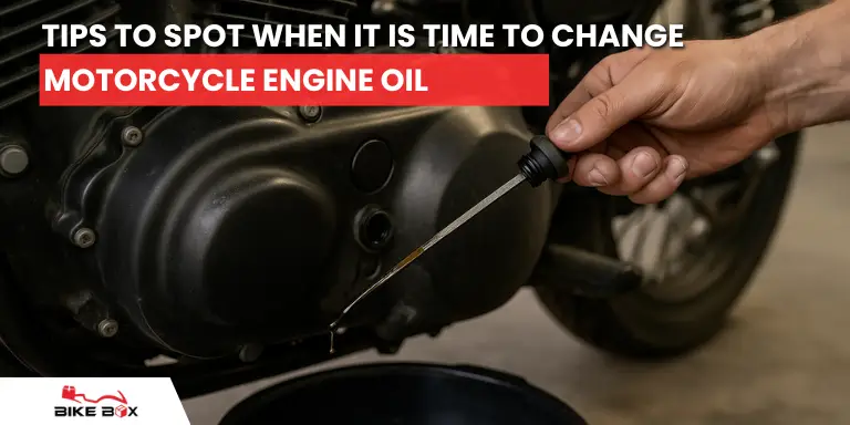 When It Is Time to Change motorcycle engine oil