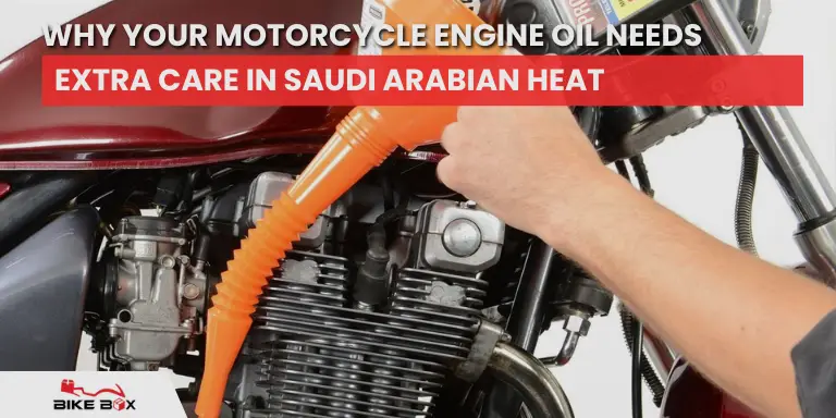 Motorcycle Engine Oil Needs Extra Care
