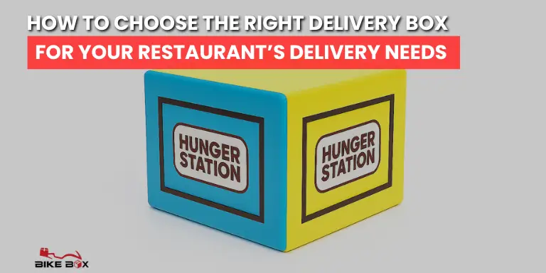 Right Delivery Box for Your Restaurant’s Delivery Needs