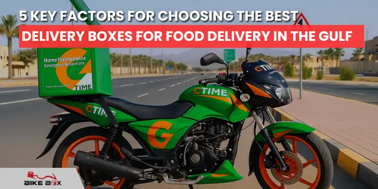 Delivery Boxes for Food Delivery in the Gulf