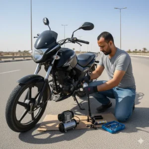 Tire Repair Kit and Air Pump