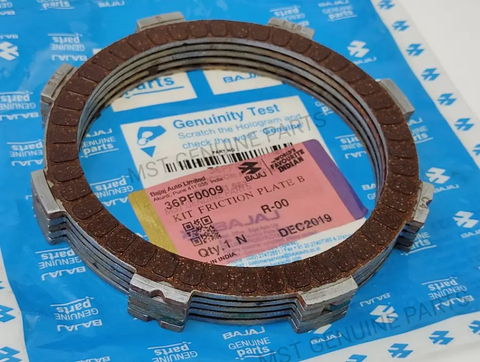 BOXER-KIT PLATE FRICTION GENUINE