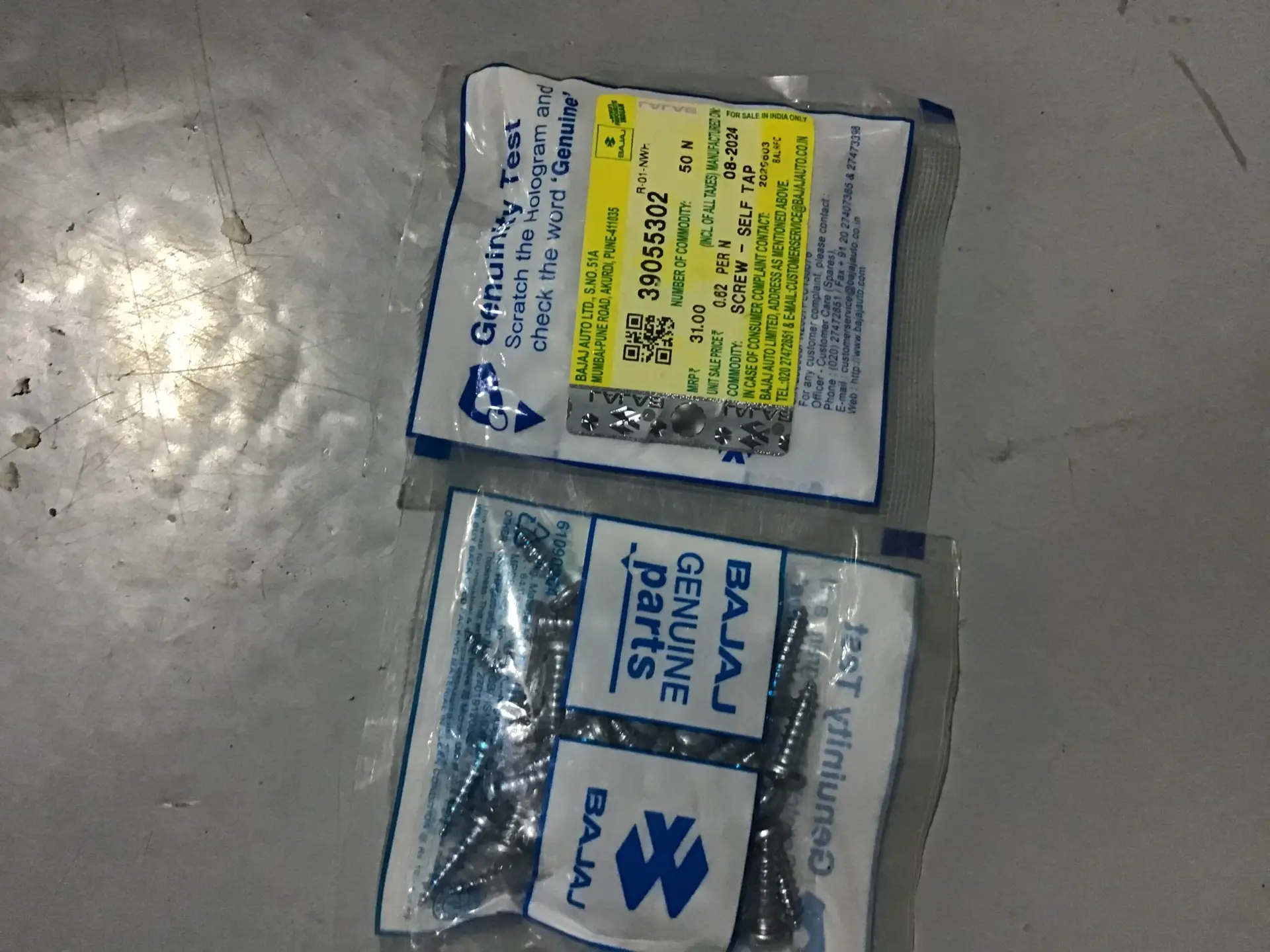 BOXER-SCREW (Chain Slider Screw) GENUINE