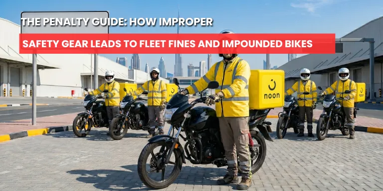 How Improper Safety Gear Leads to Fleet Fines and Impounded Bikes