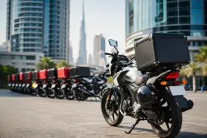 What You Need to Set Up Delivery Motorcycles in the UAE
