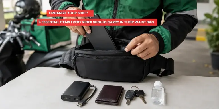 Organize Your Shift 5 Essential Items Every Rider Should Carry in Their Waist Bag