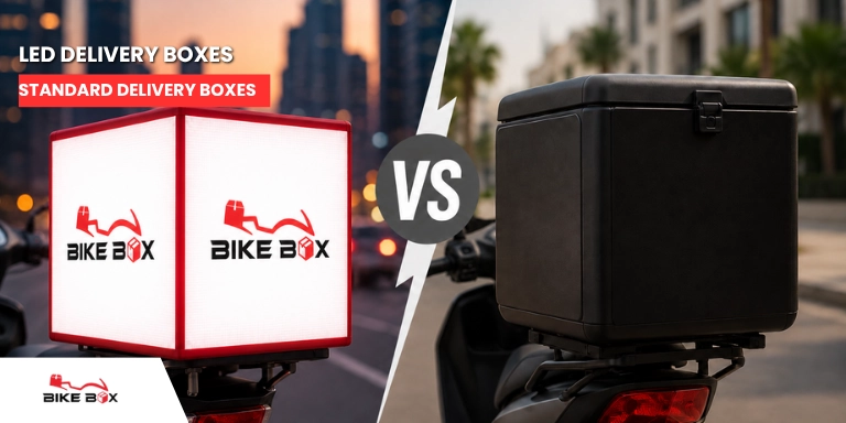 LED Delivery Boxes vs Standard Delivery Boxes
