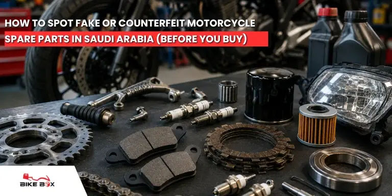 How to Spot Fake or Counterfeit Motorcycle Spare Parts in Saudi Arabia (Before You Buy)
