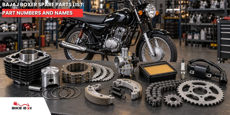 Bajaj Boxer Spare Parts List Part Numbers and Names-final