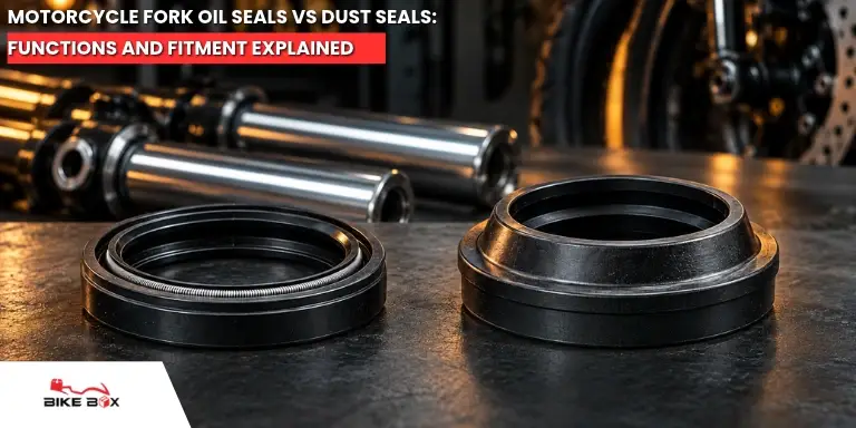 Motorcycle Fork Oil Seals vs Dust Seals Functions and Fitment Explained